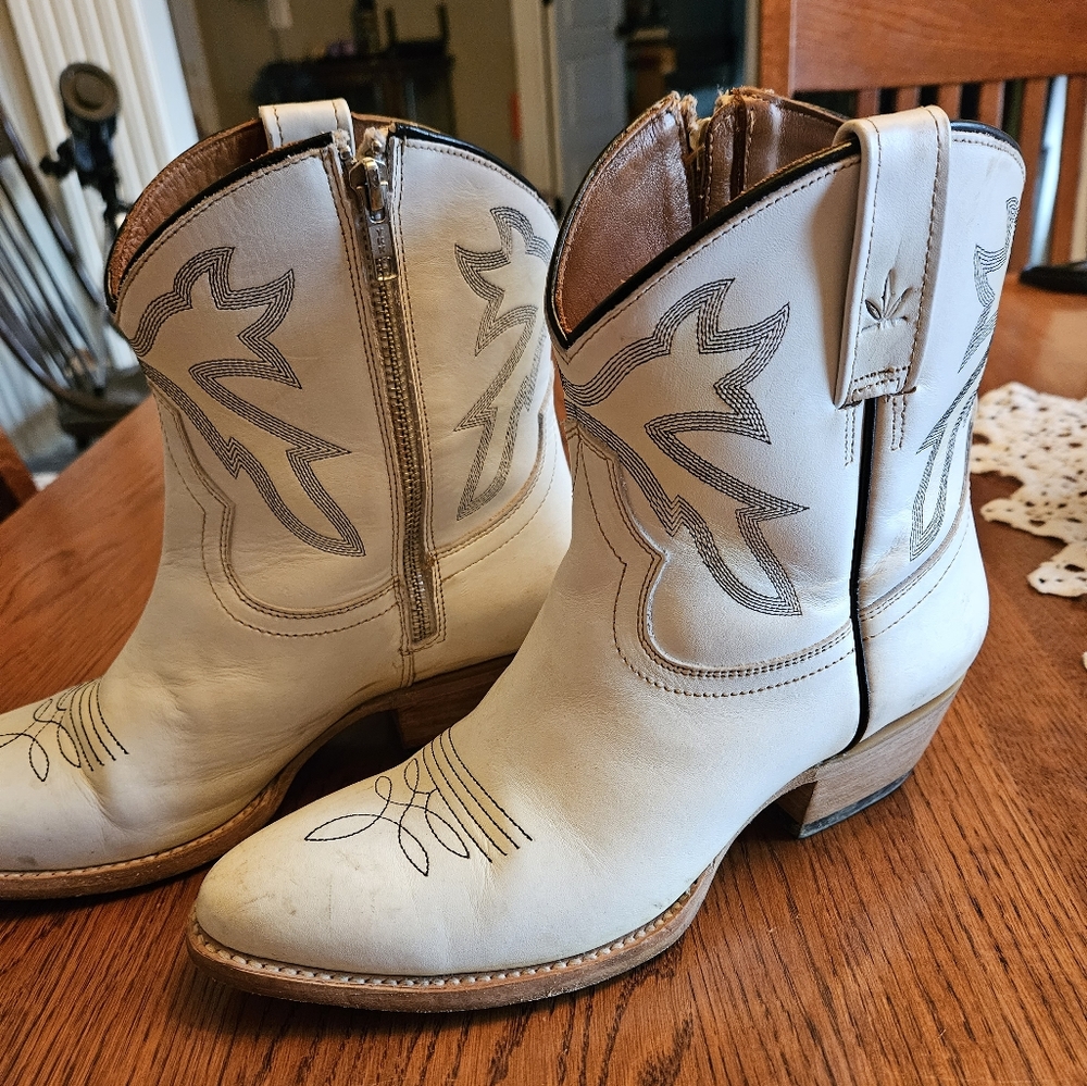 Mezcalero|Ankle booties for Women vintage finish and western stitching - Maye
